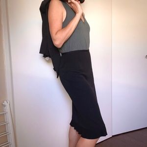 DKNY Black Pencil Skirt - Size M, 6/8